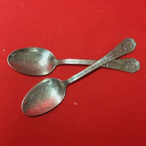 Vintage Century Silverplate Black Partridge Courts of State Building Chicago 193 - Picture 6 of 10